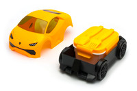 Official Lamborghini Huracan Kids School Lunch Box - Orange