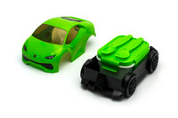 Official Lamborghini Huracan Kids School Lunch Box - Green