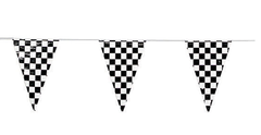 Checkered Pennant Flags