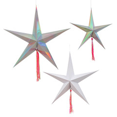 3D Star Decorations