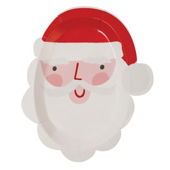 Santa's Coming to Town, Cut Out Plates