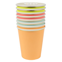 Neon Party Cups