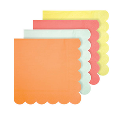 Neon Party Napkins, Large 
