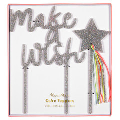 Make a Wish Cake Toppers