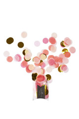 Pink Shimmer Confetti, Jumbo