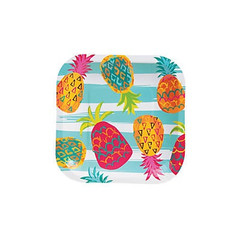 Pineapple Party Plates, Small
