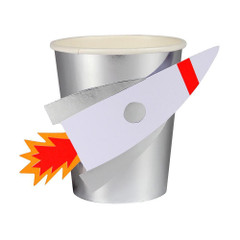 Space Rocket Beverage Cups