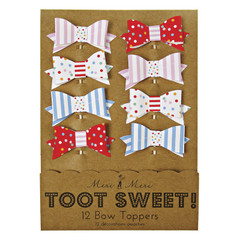 Toot Sweet Bow Toppers