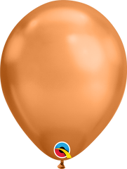 Chrome Balloons, Copper, 11"