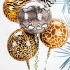 Inspiration: tie to animal themed balloons for safari styling. 