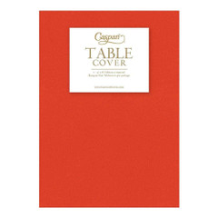 Paper Linen Solid Table Cover, Red