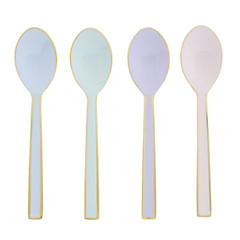Pastel & Gold Enamel, Spoons