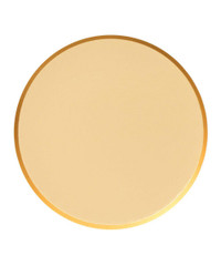 Modern Gold Foil Plates, Large