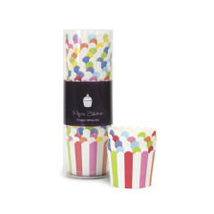 Rainbow Party Striped Baking / Treat Cups