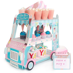 Ice cream truck centerpiece