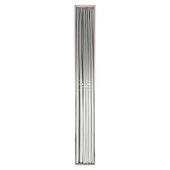 Extra Tall Tapered Candles, Silver