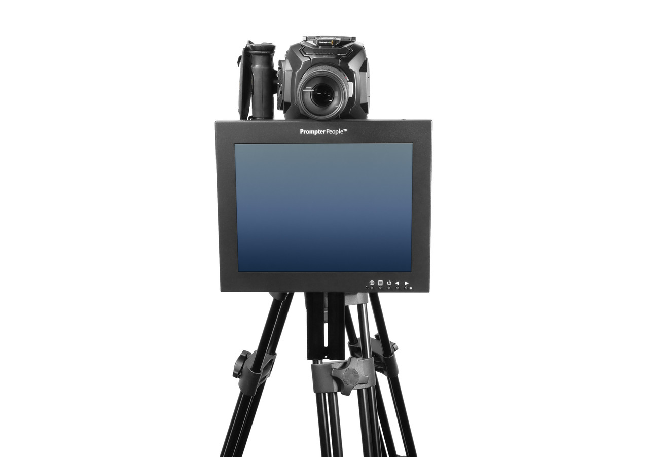 Undercamera 12 HB Teleprompter - PrompterPeople with Freesoftware - Face