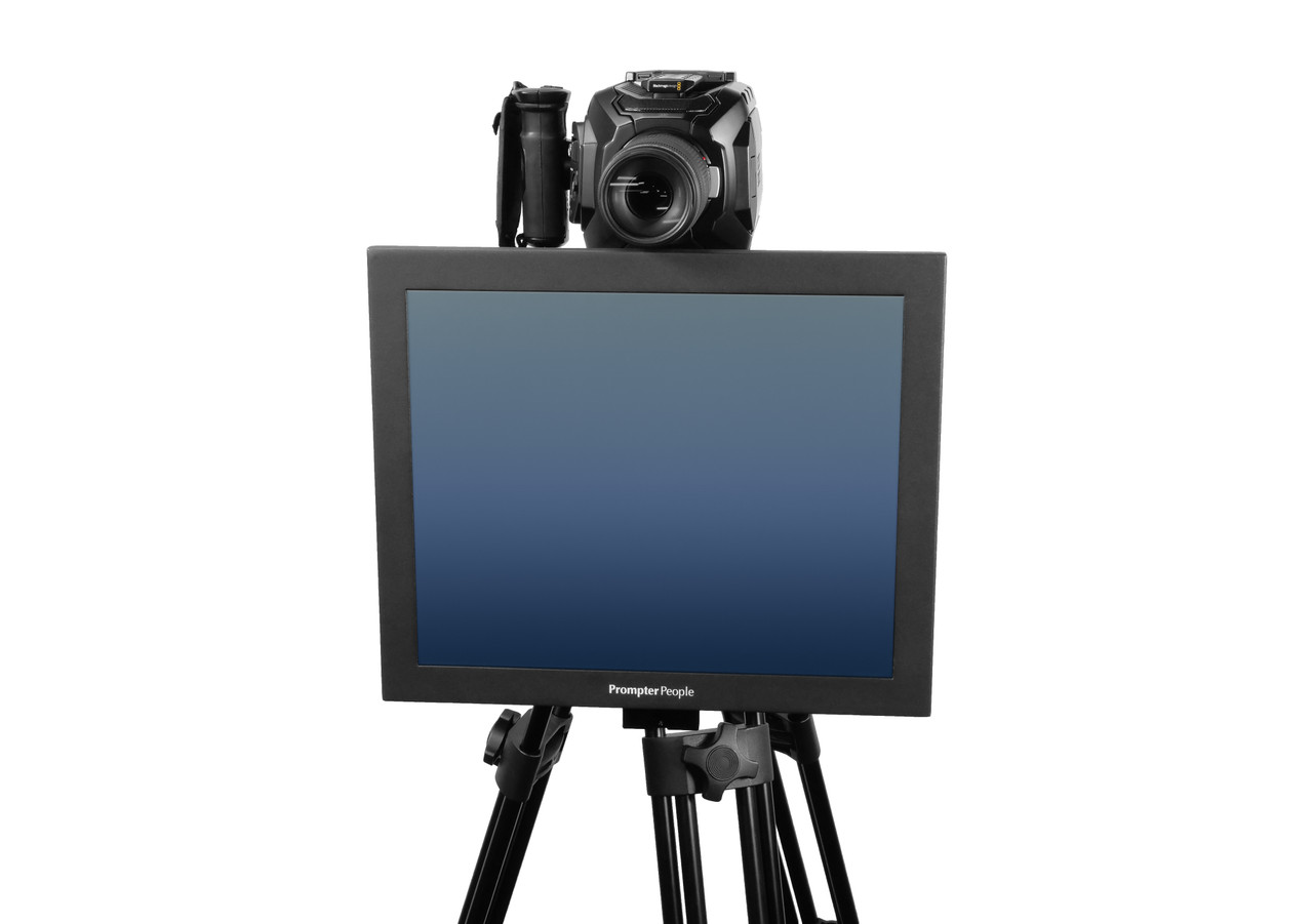 Undercamera 17 HB Teleprompter - PrompterPeople with Freesoftware - Front