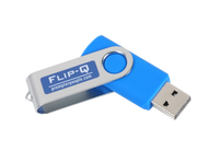 Flip-Q USB Teleprompting Software - Dongle Angled