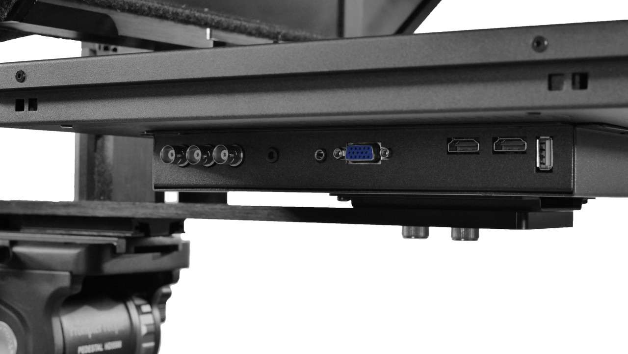 Q-Gear Pro 3G-SDI | HDMI Fujinon Lens - Broadcast Large Camera Teleprompter - Inputs B