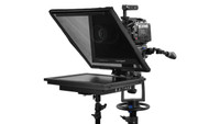 QGear Pro Free Stand 17" HighBright Angled 3G-SDI | HDMI Teleprompter Professional Optical Quality Glass