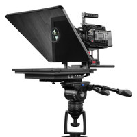 Prompter People ProLine Plus Teleprompter Trapezoidal Studio 17" 3G-SDI | 4-Pin XLR Power | HDMI Auto-Reversing Monitor 400 NIT Regular - 1000 NIT High Bright  3G-SDI Monitor - Side B