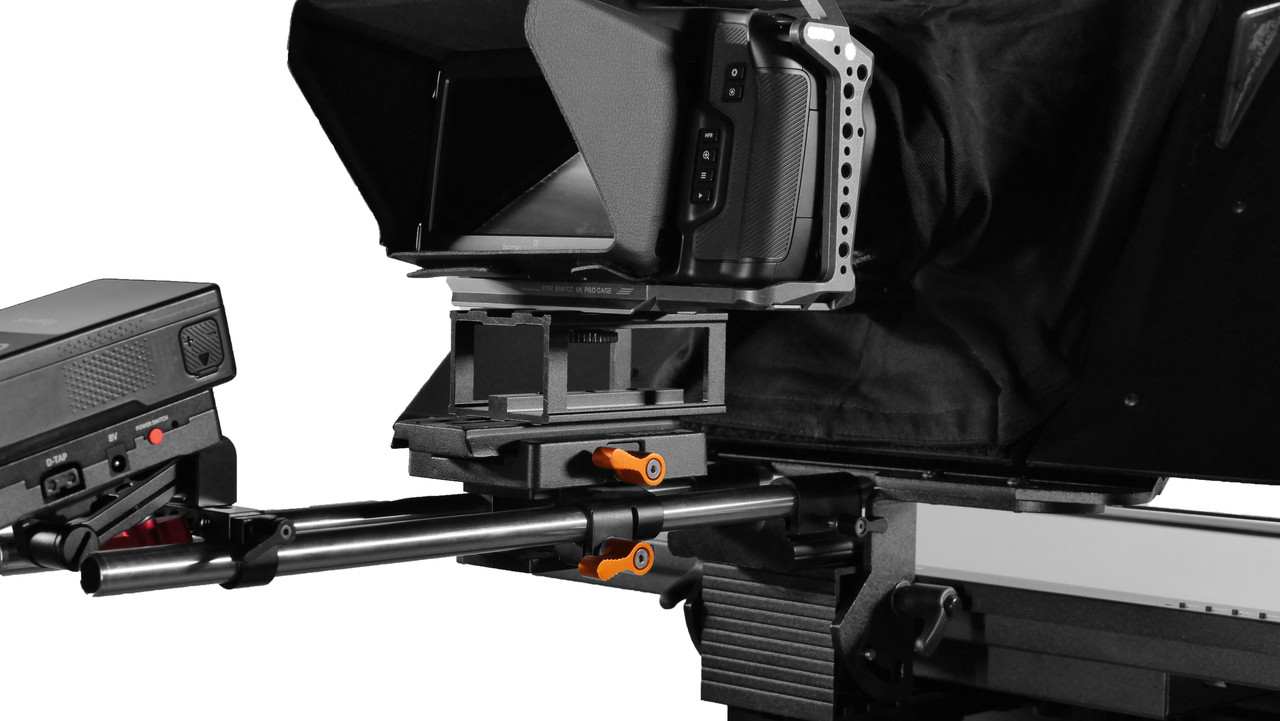 Flex Plus 15mm with 1.5" Riser Block Teleprompter