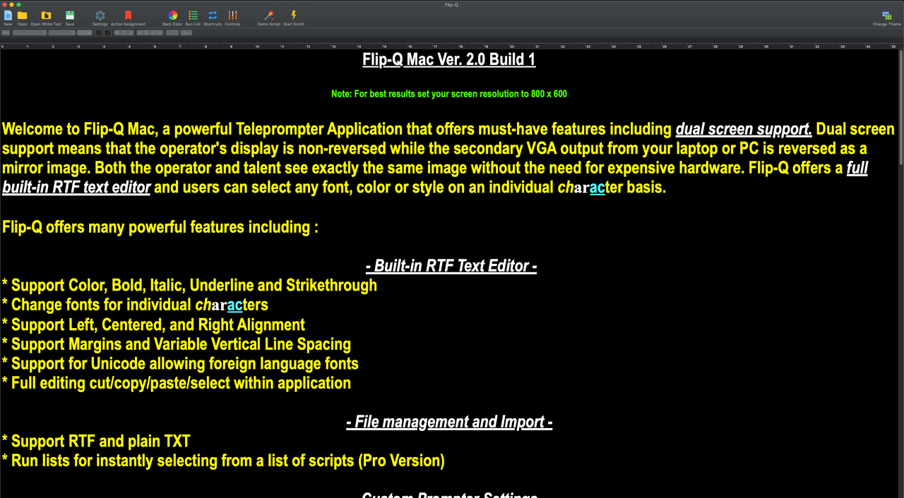 flip-q prompter software pc requirements flip-q prompter software pc requirements