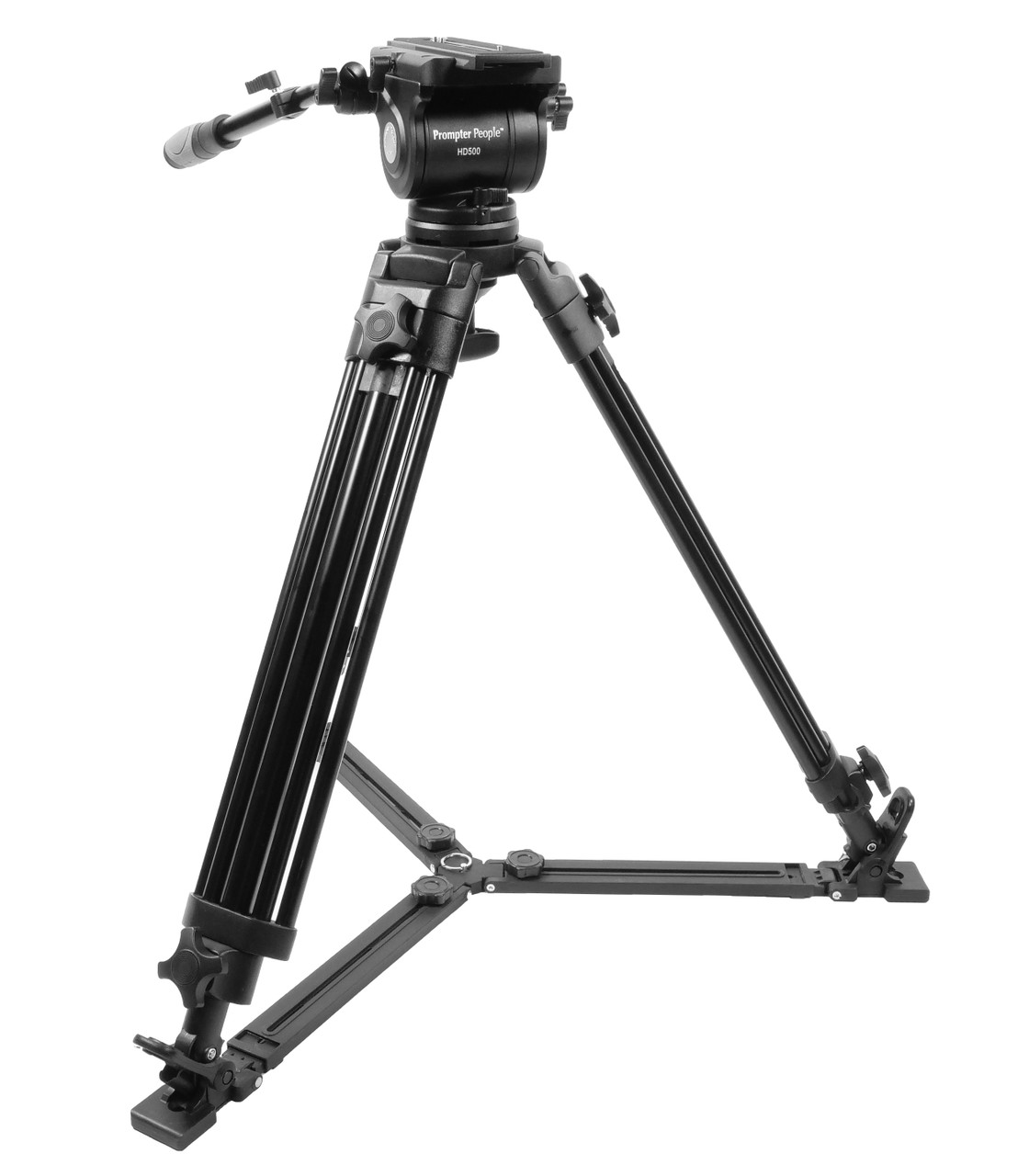 Affordable Fluid Head Heavy Duty Tripod 50lb Prompter People