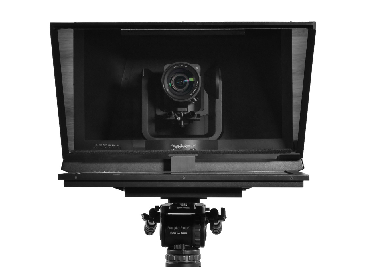 Robo PTZ Teleprompter Face with Sony FR-7 Inside