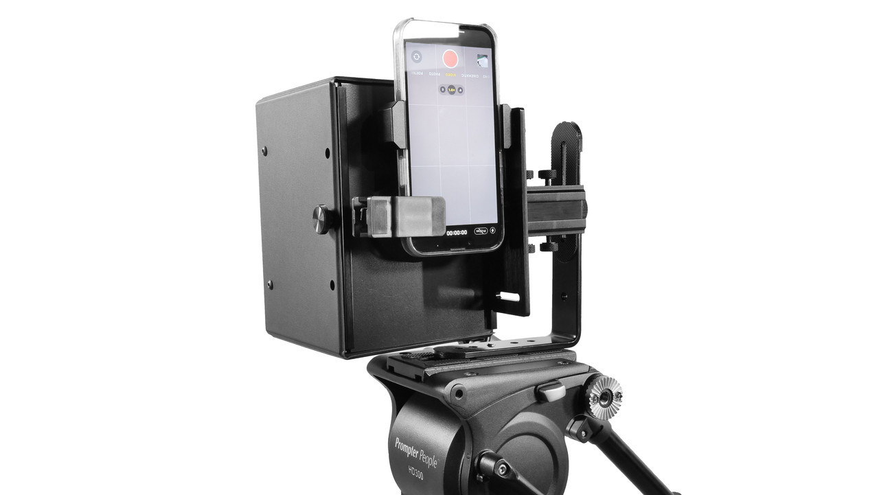 Prompter People Pocket Cue Smartphone, iPhone, Android Phone Teleprompter - Portrait Smartphone