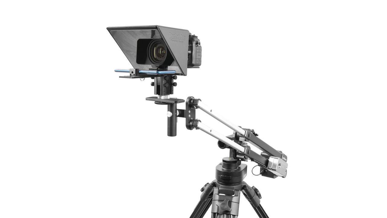 Prompter People Pocket Cue Smart Phone, iPhone, Android Phone Teleprompter - On Edelkrone Jib One V2