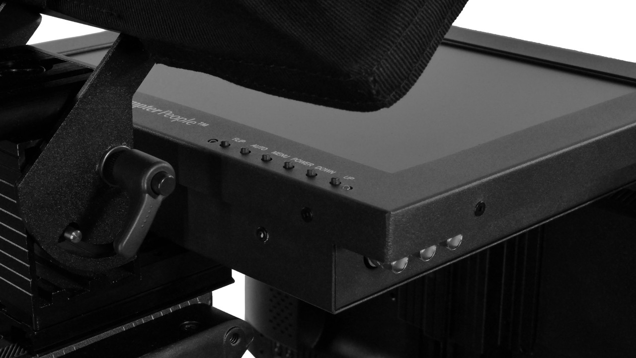 Prompter Pal Pro Prompting 400 NIT - 1000 NIT 3G-SDI | HDMI Monitor Model High Bright Monitor Button Layout