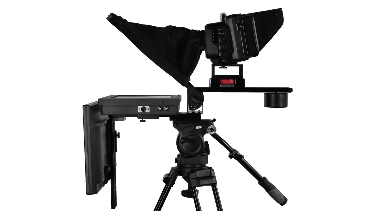Prompter Pal Pro Prompting 400 NIT - 1000 NIT 3G-SDI | HDMI Monitor Model High Bright Monitor Side - A