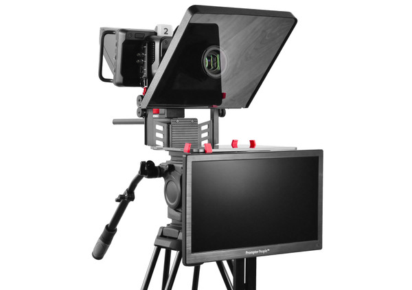 ProLine Plus 12 inch iPad | TABLET with 15.6 inch iPad Talent Monitor Teleprompter