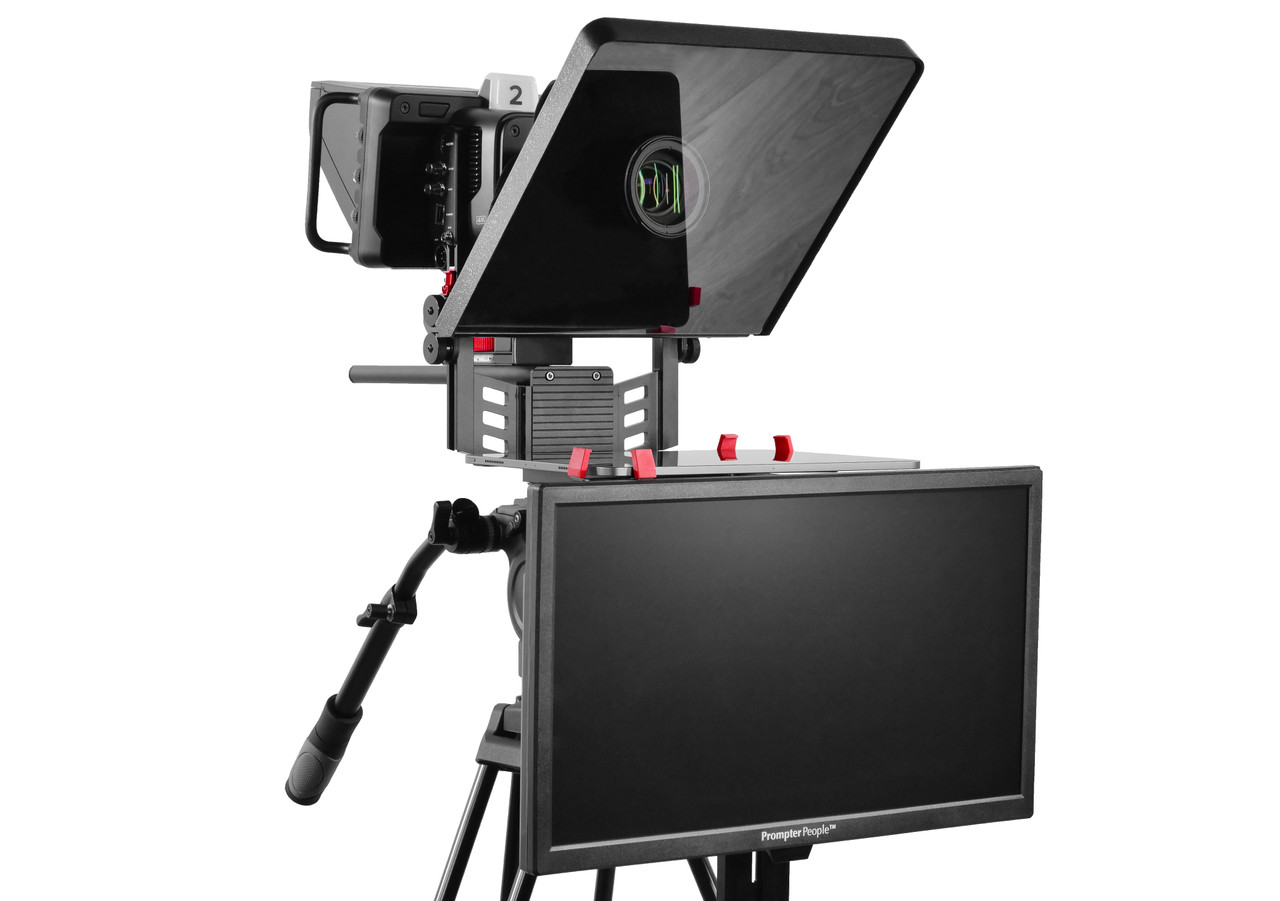 ProLine Plus 12 inch iPad | Tablet with 21.5 inch Talent Monitor Teleprompter