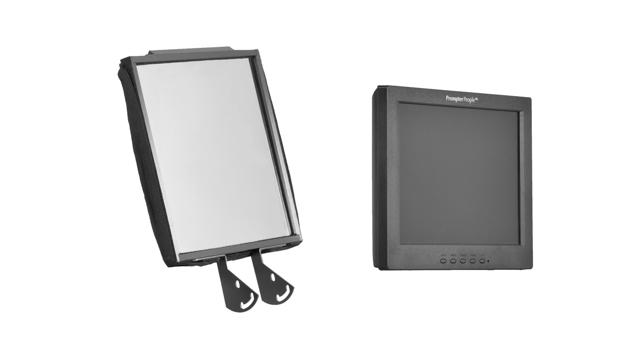 Prompter Pal | Ultra Flex 12" Glass Replacement - 12" Monitor