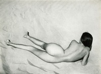 Nude on Sand, Oceano, Edward Weston, 1936