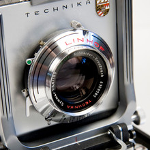Schneider-Kreuznach Symmar 1:5,6 / 150mm Large Format Lens in Linhof Synchro-Compur Shutter mounted on Linhof Technika III Lens Board