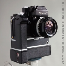 Nikon F2 Photomic 35mm Camera Body with MD-2 Motor Drive and MB-1 Battery Pack