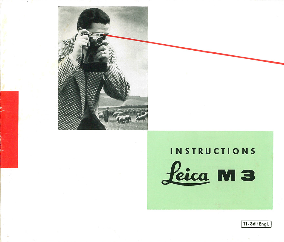 Leica M3 Rangefinder Camera Quick View Instructions from Surplus Camera