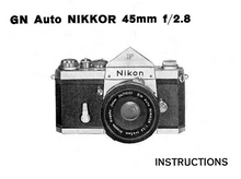 GN Auto NIKKOR 45mm f/2.8 - Free Download
