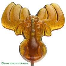 Maple Moose Head Lollipop