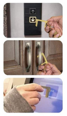 무접촉 도어오프너 Contactless Safety Door Opener (4pc) Famaily Package