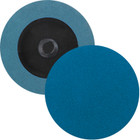 2" Quick Change Sanding Disc (Box Qty: 100) | Type R | 36 Grit Zirconia | LVA RD20ZA-36