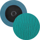 2" Quick Change Sanding Disc (Box Qty: 100) | Type R | 36 Grit Zirconia w/ G.A. | LVA RD20ZP-36