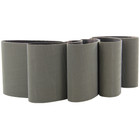 4 x 4 In. Pyramid Structured Abrasive Belts for Metabo Burnishers (Pkg Qty: 5) | P280 Grit (A 65) | Metabo 626406000