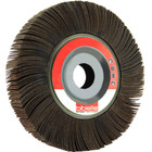 6" x 1" x 1" Flap Wheel on Flange | 60 Grit Aluminum Oxide | LVA FW600100D060AO