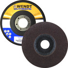 Wendt 245814 | 4-1/2 x 7/8" Unitized Disc with Fiberglass Backing | 4A Coarse | 120 Grit