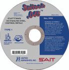 6" x .045" x 5/8"  T1 Cut-Off Wheel | Sait Saitech 23181